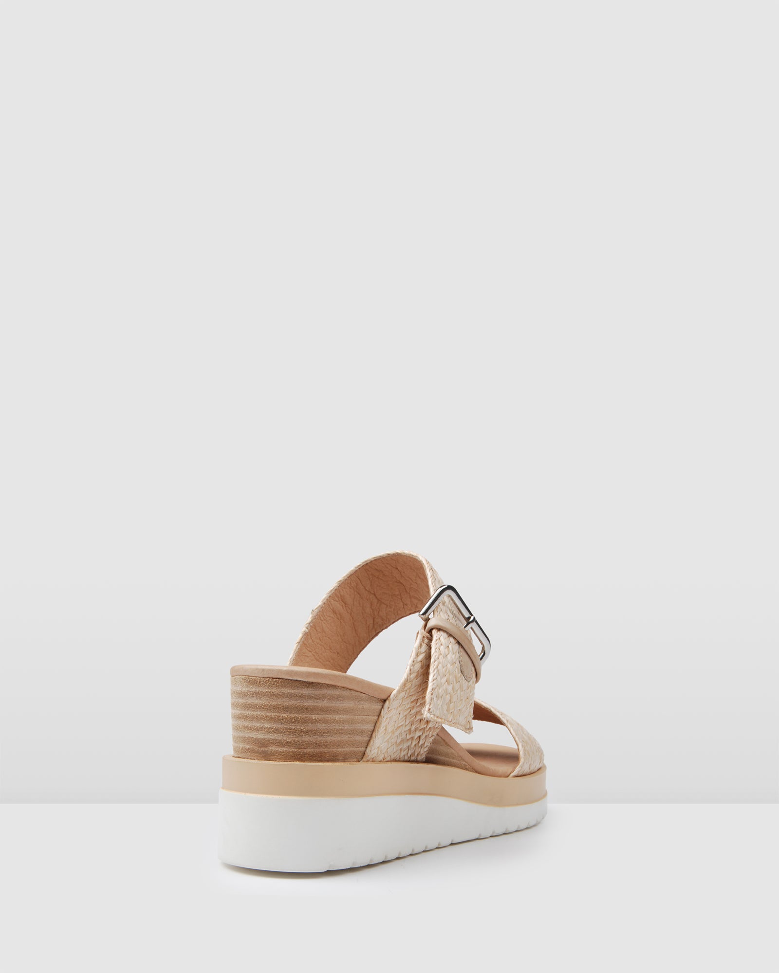 beige sandal wedge