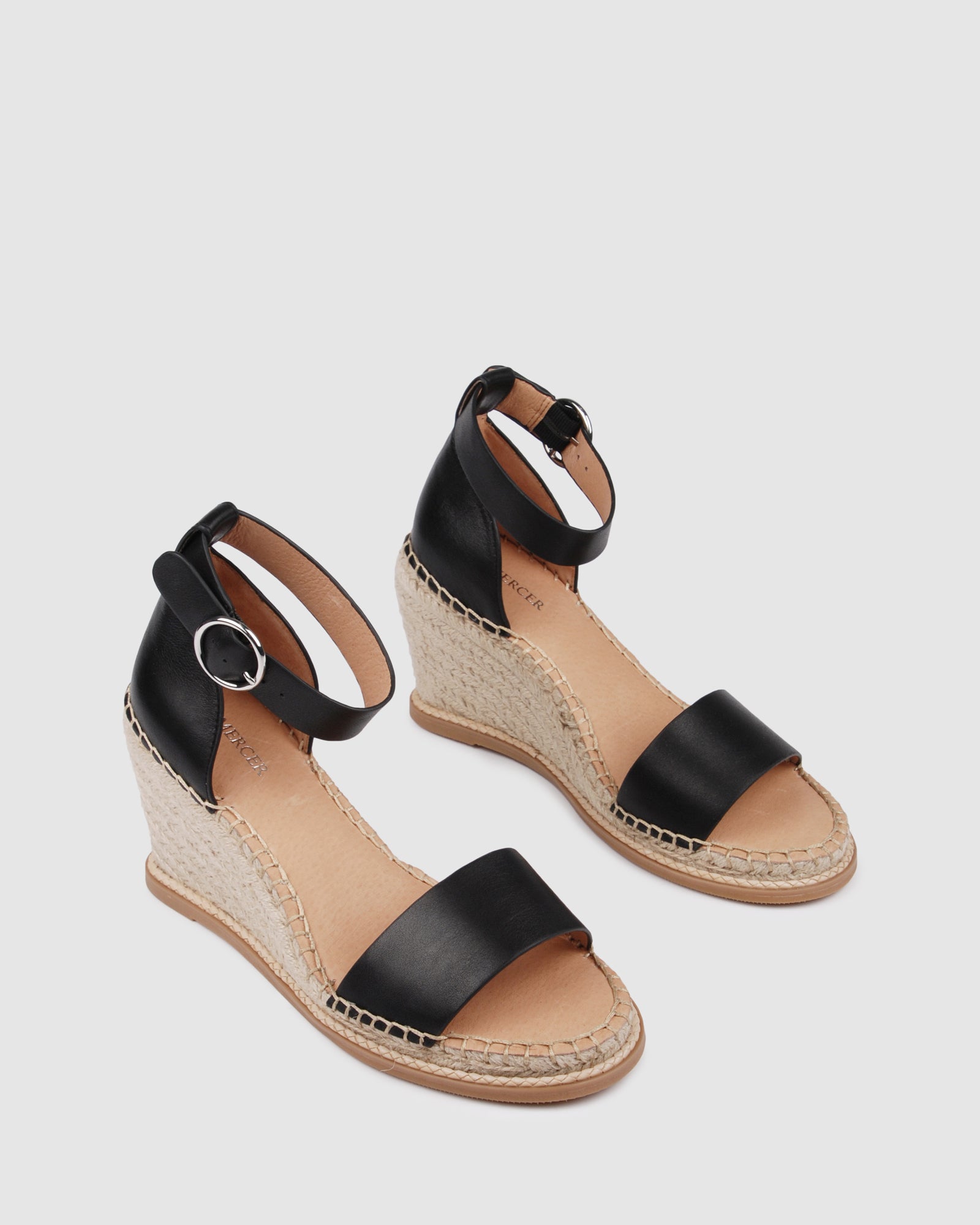 NEW Jo Mercer Margot High Heel Wedge Espadrilles Sandals | eBay