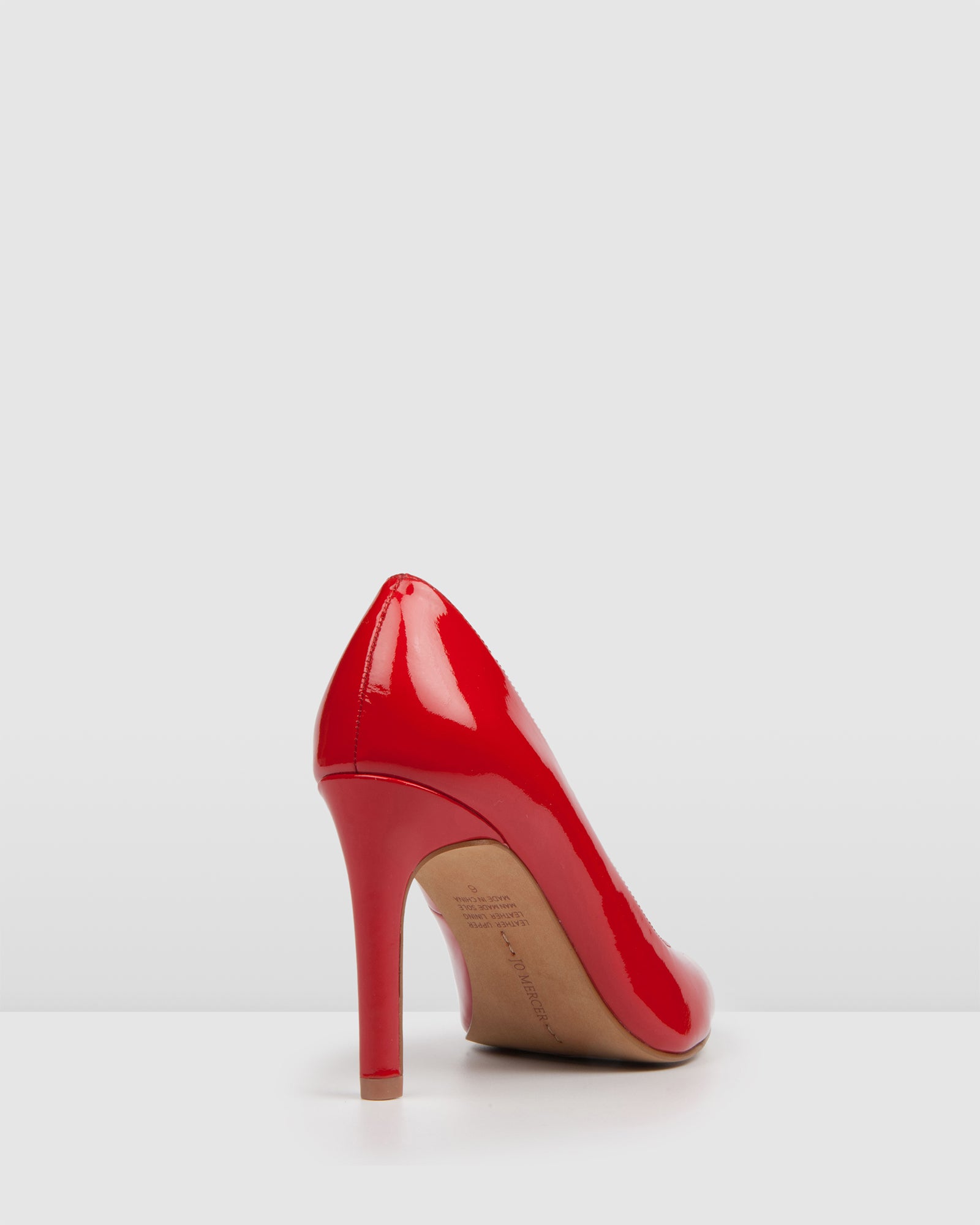 stiletto heels red