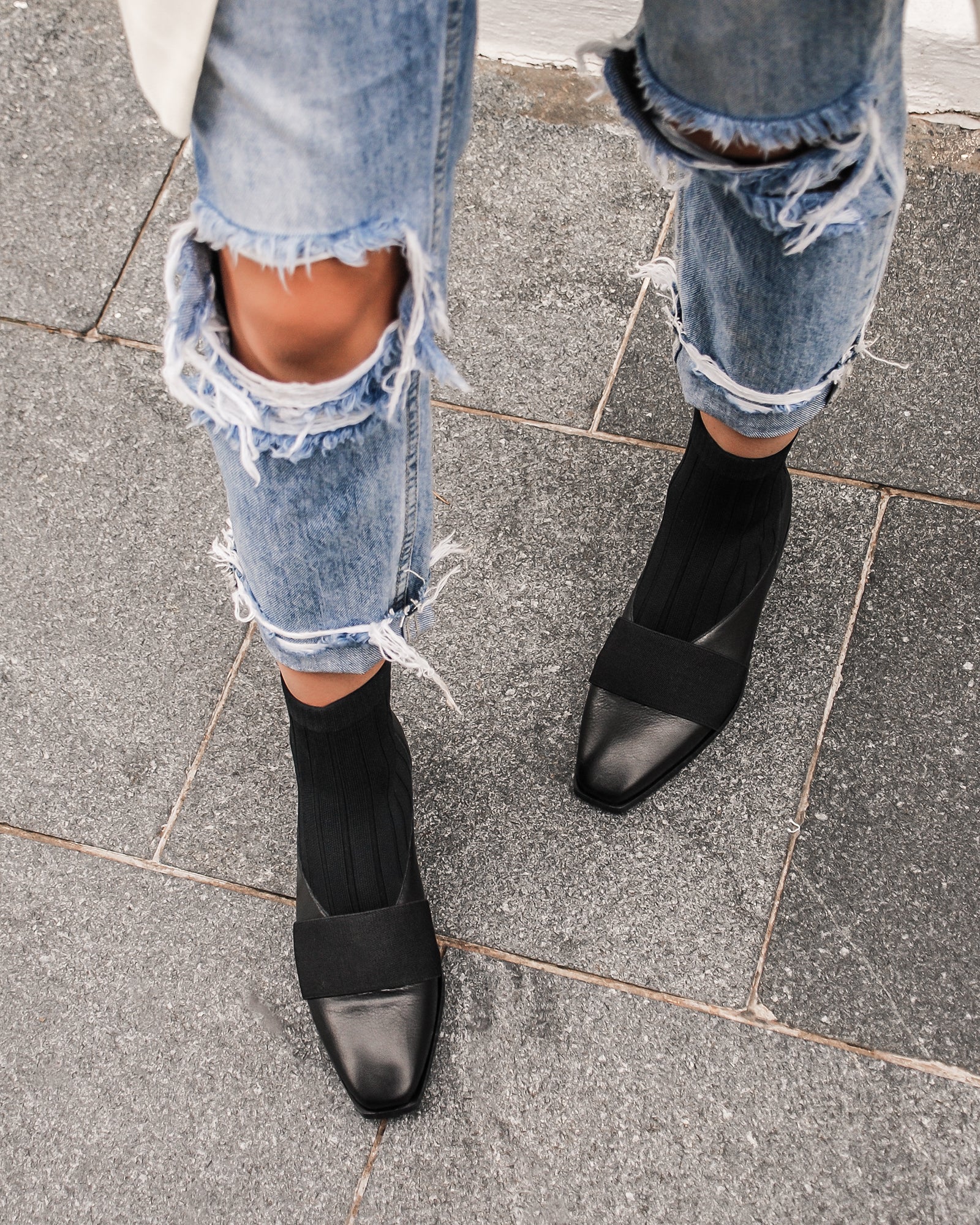 casual flat ankle boots