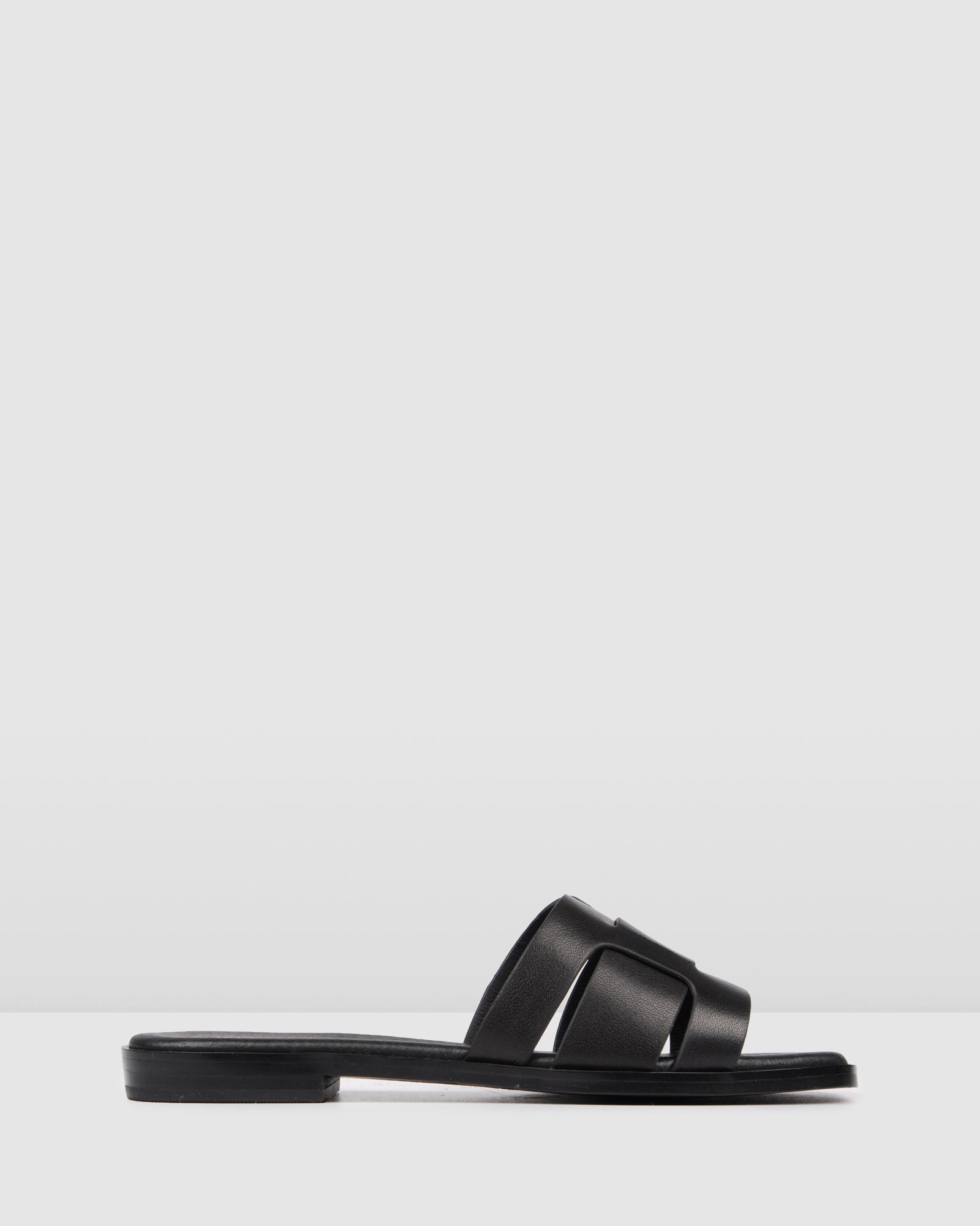 ysl black sliders