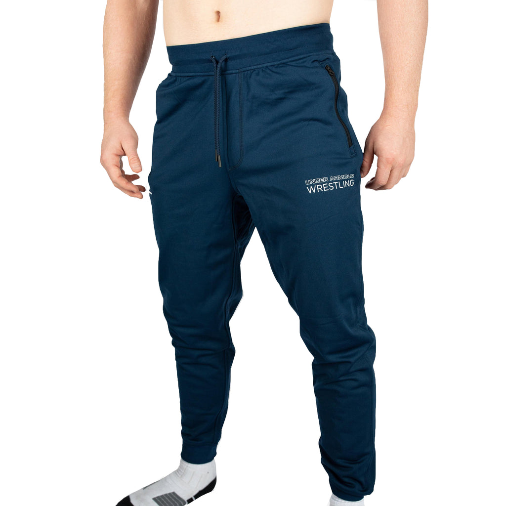 under armour joggers with zipper pockets