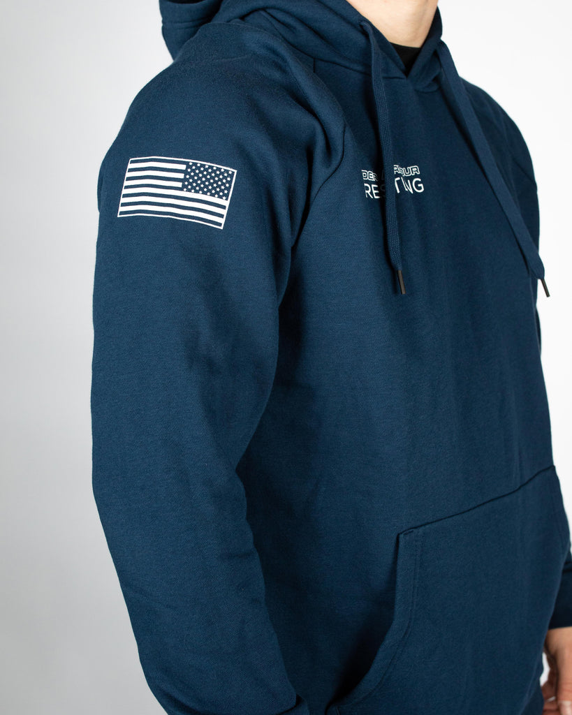 under armour navy hoodie