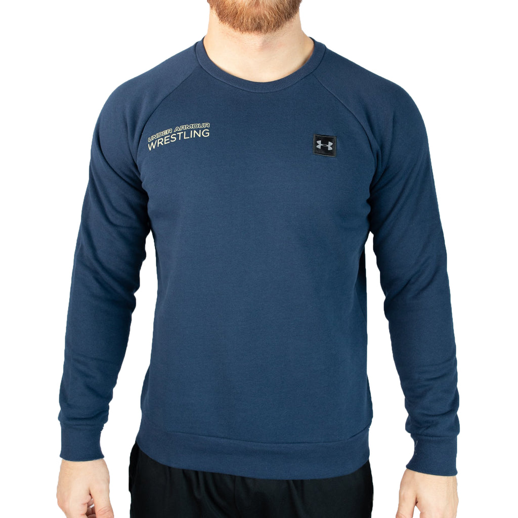 men's ua rival fleece crew