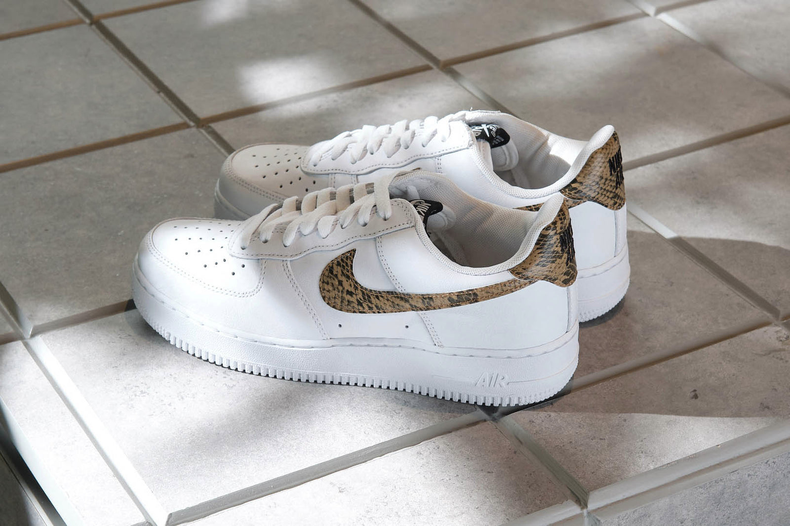 nike air force 1 low retro ivory snake