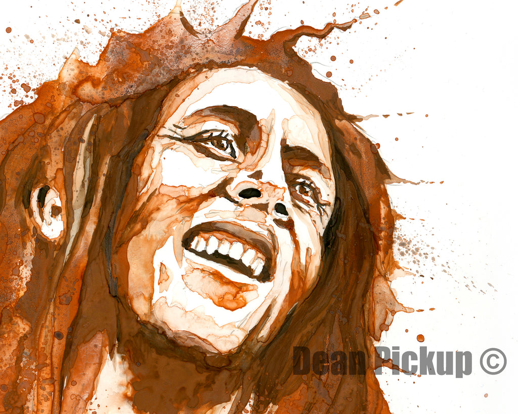 Bob Marley Fine Art Print 11x14 Dean Pickup Art