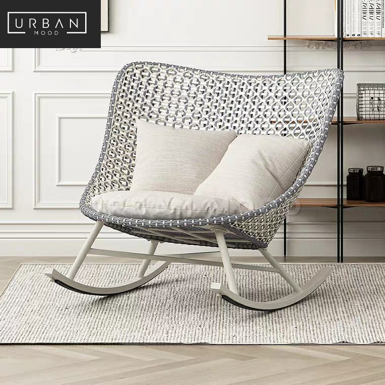 wicker relaxing chair