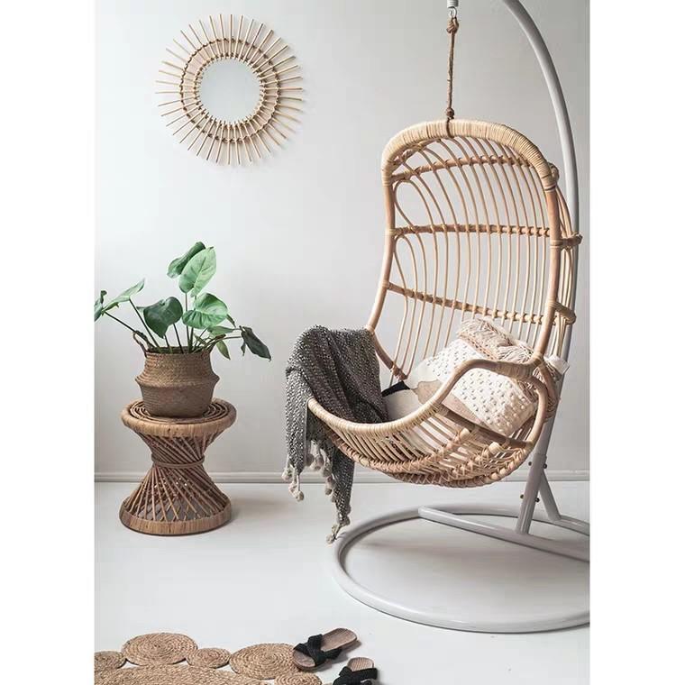 rattan hanging seat