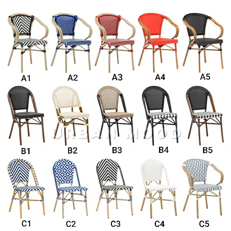 bistro dining chairs outdoor