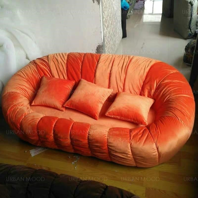 velvet couch chair