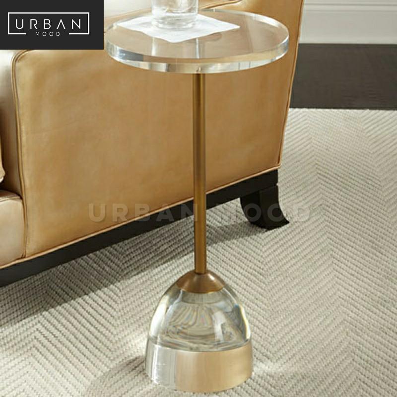 acrylic lamp table