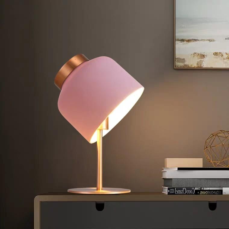 pink side table lamp