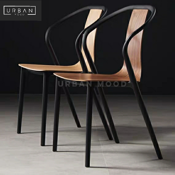 Louis Modern Industrial Dining Chair Urban Mood