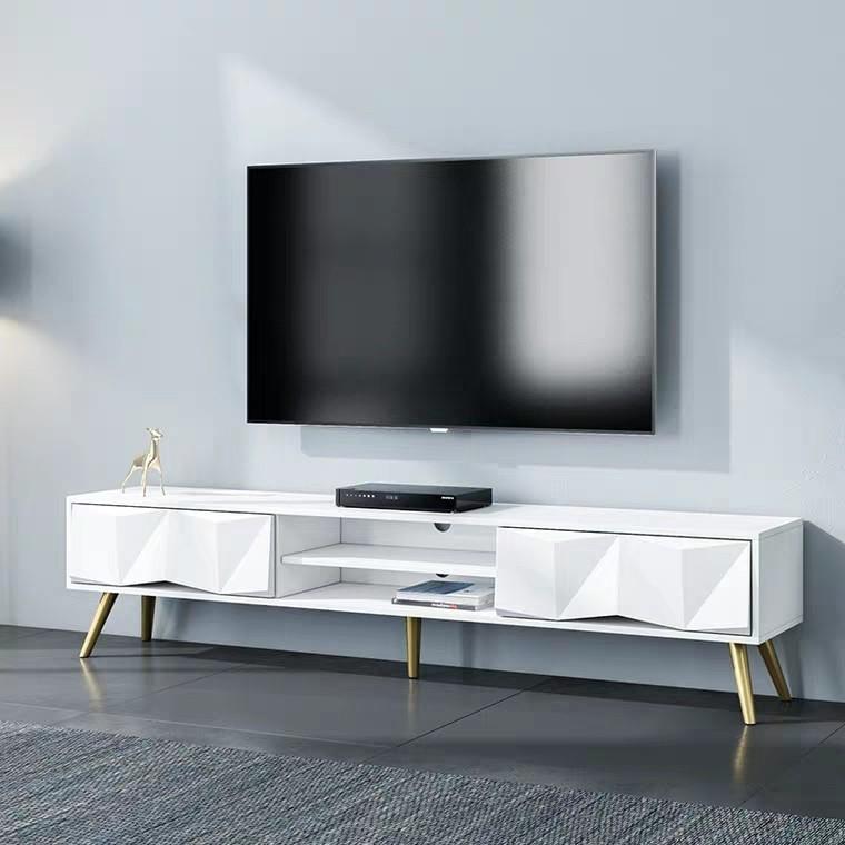 VICTORIA Glossy White TV Console & Coffee Table – Urban Mood