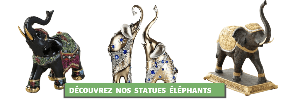 Statues éléphants