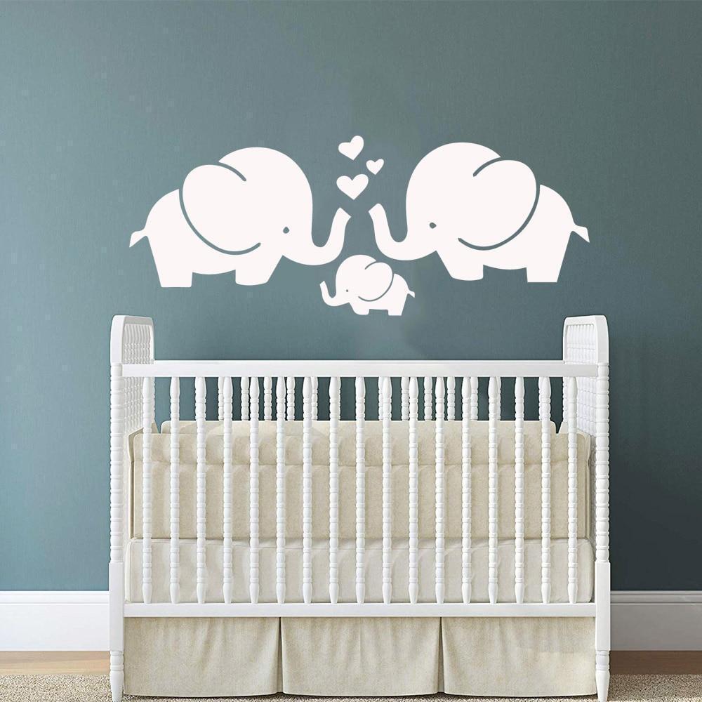 Stickers Elephant Chambre Bebe