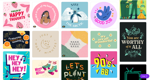 Canva Custom Stickers