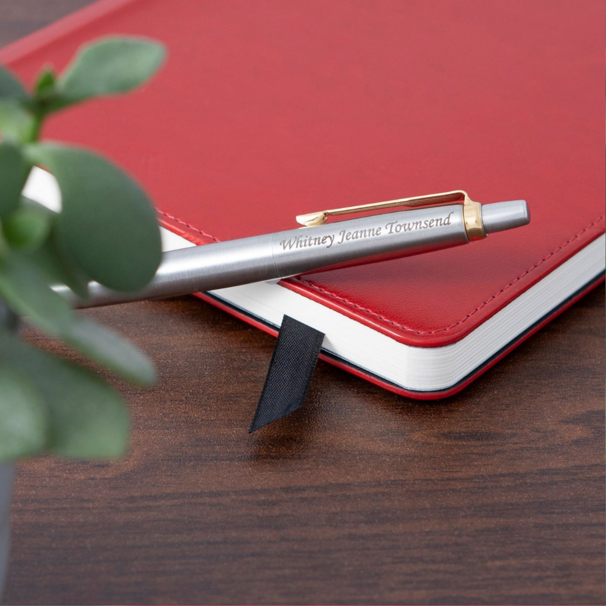 Parker Jotter Gel Pen Stainless Steel Gold Trim