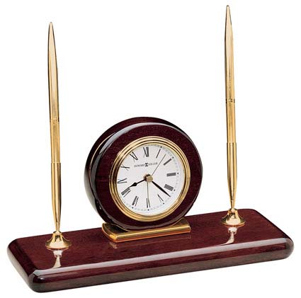 Stinson Engraved Clock Set corporate gift