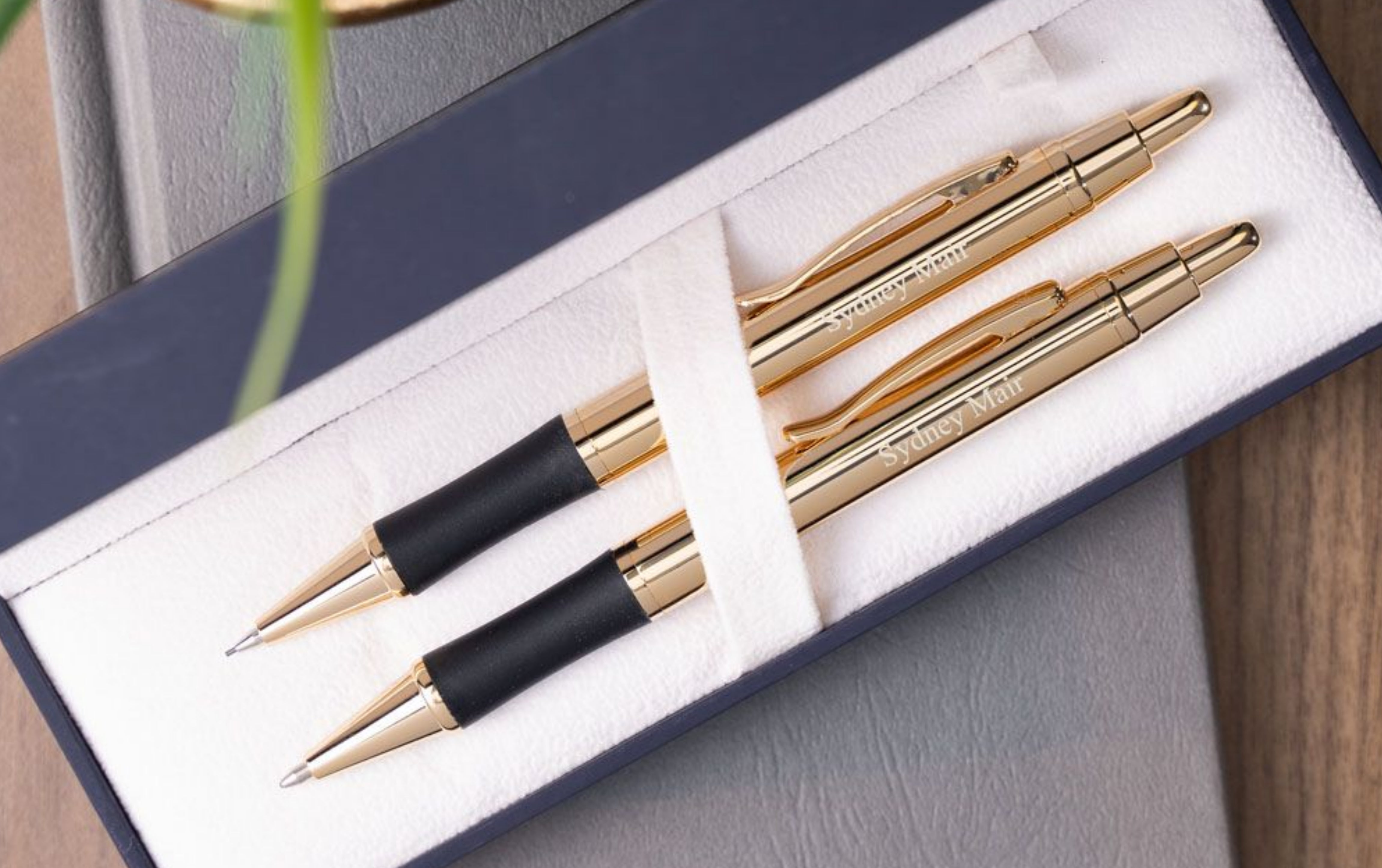 Dayspring Pens Monroe Gold Plated Pen and Pencil Set