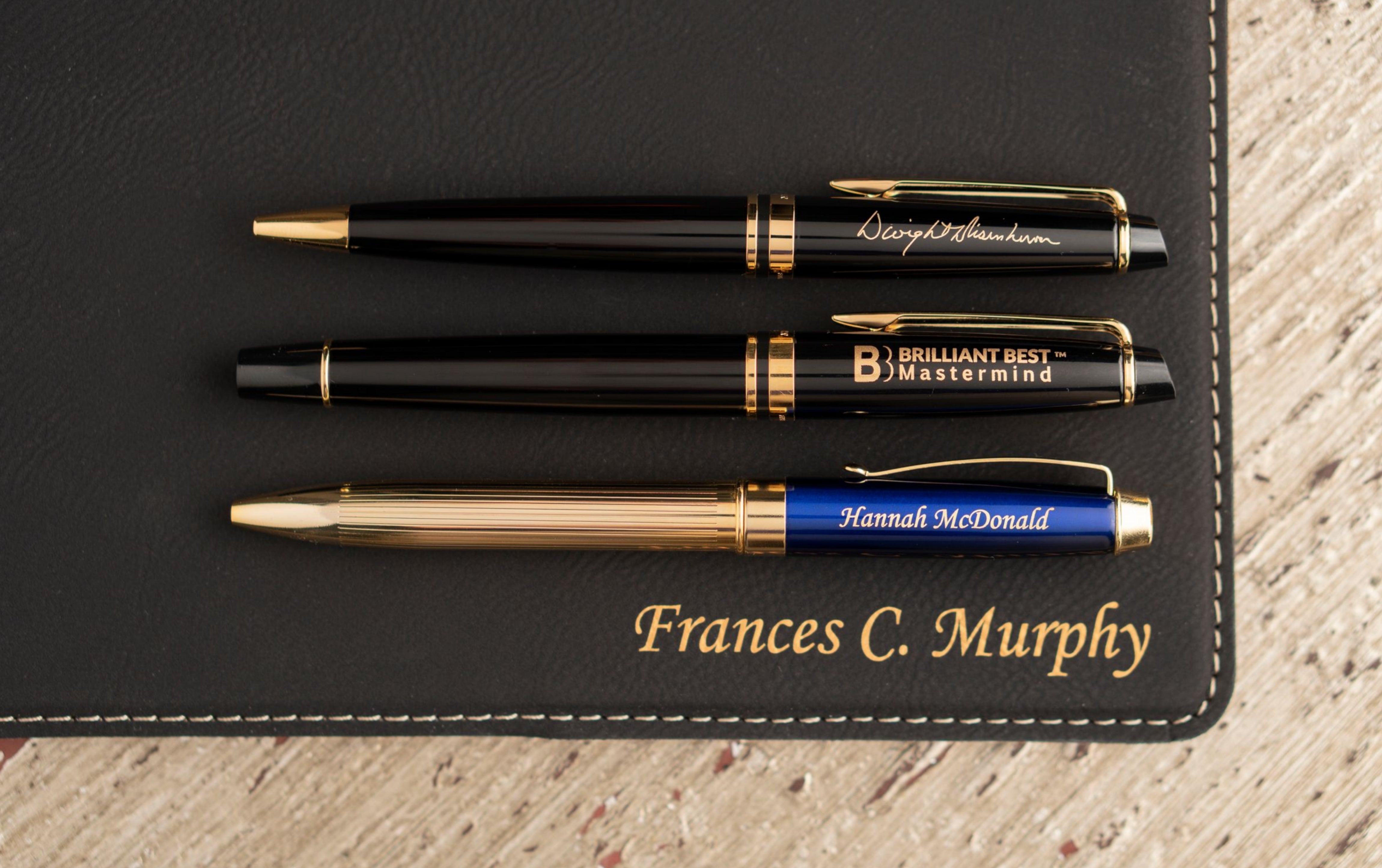 Luxury Pen,Personalised Writing Pens Sets With Free Engraving Nice Pens for  Men Women Gift Professional Executive,Office,Birthday Christmas Thank You