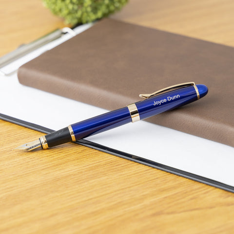 The Alexandria Blue Fountain Pen