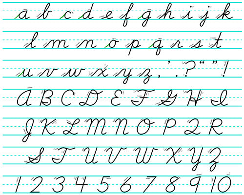 Handwriting reference from CharmScribbles  Learn handwriting, Handwriting  examples, Lettering guide