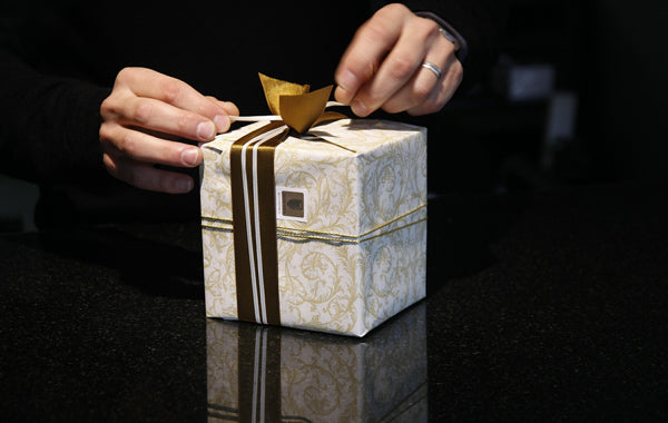 Person gift packaging