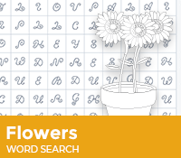 Flowers Word Search
