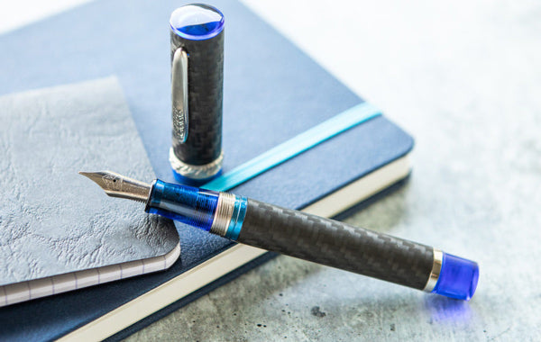 Goulet pens with carbon fiber