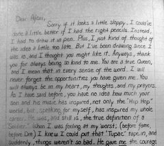 Eminem Writes a Letter to Tupac’s Mom