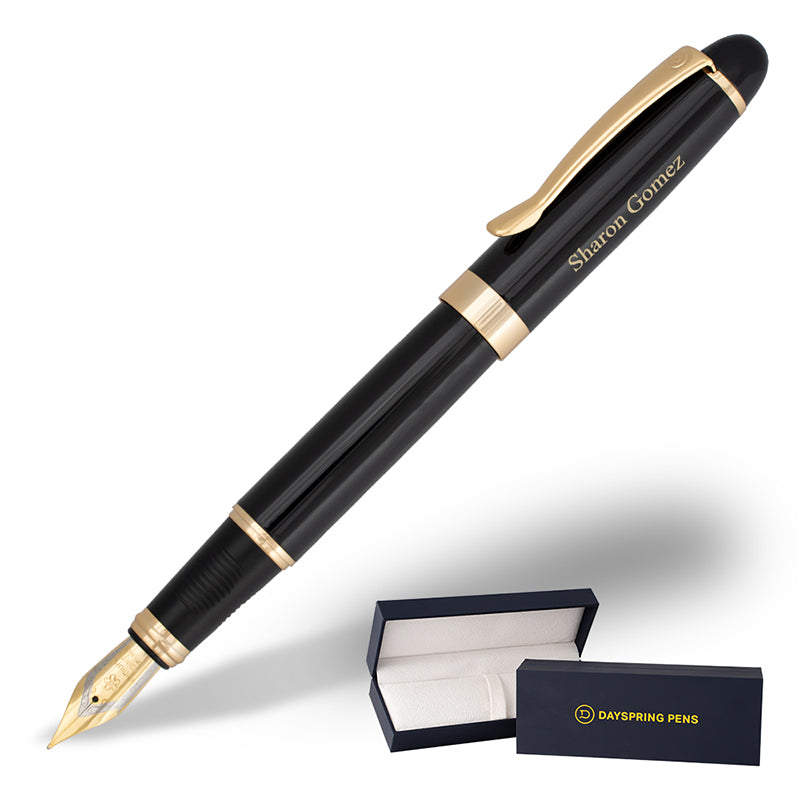 Black Alexandria Fountain Pen