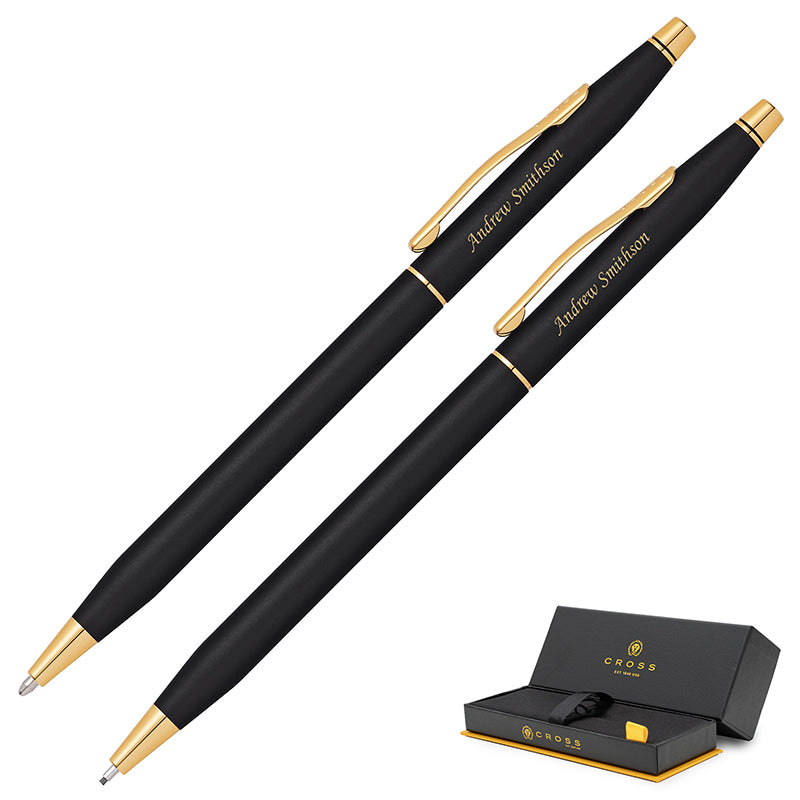 Cross Classic Century Pen & Pencil Set - Black