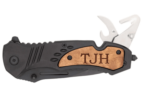 Tac Force TF606WS engraved pocket knife from Palmetto Wood Shop