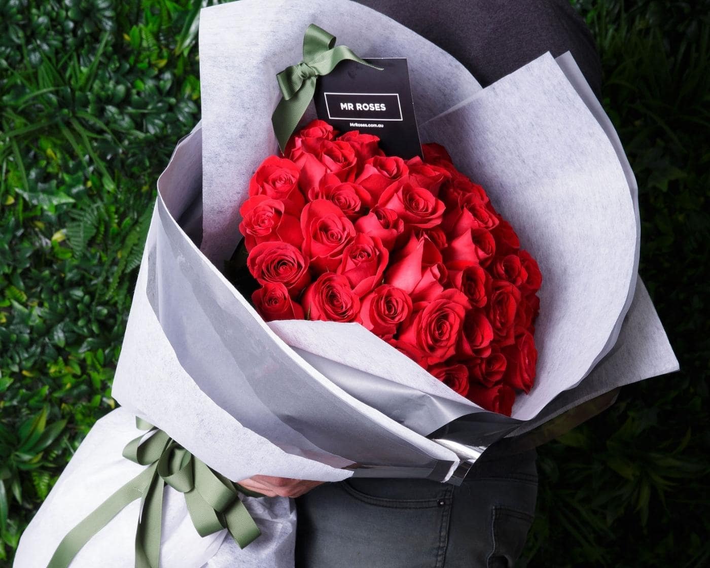Image of Valentine's Day Red Rose Bouquet