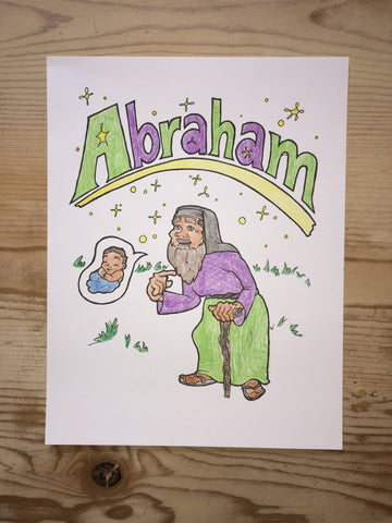 Abraham Coloring Page