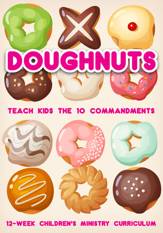 Doughnuts 10 Commandments Children's Ministry Curriculum