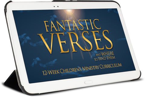Fantastic Verses and Where to Find Them Children's Ministry Curriculum 