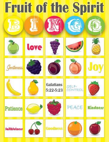 BINGO Fruit, PDF, Fruit