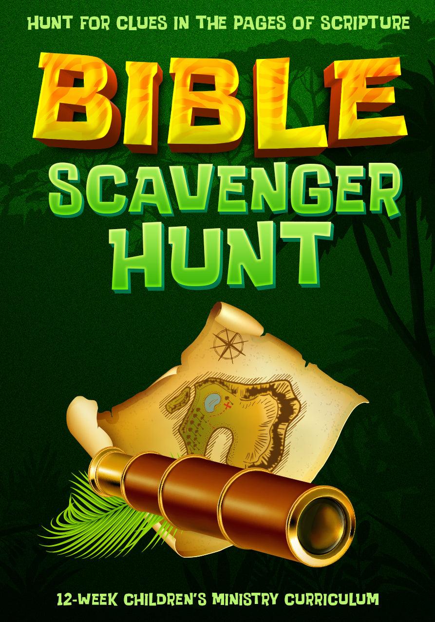 Bible Scavenger Hunt 12-Week Children's Curriculum - Childrens Ministry Deals product image