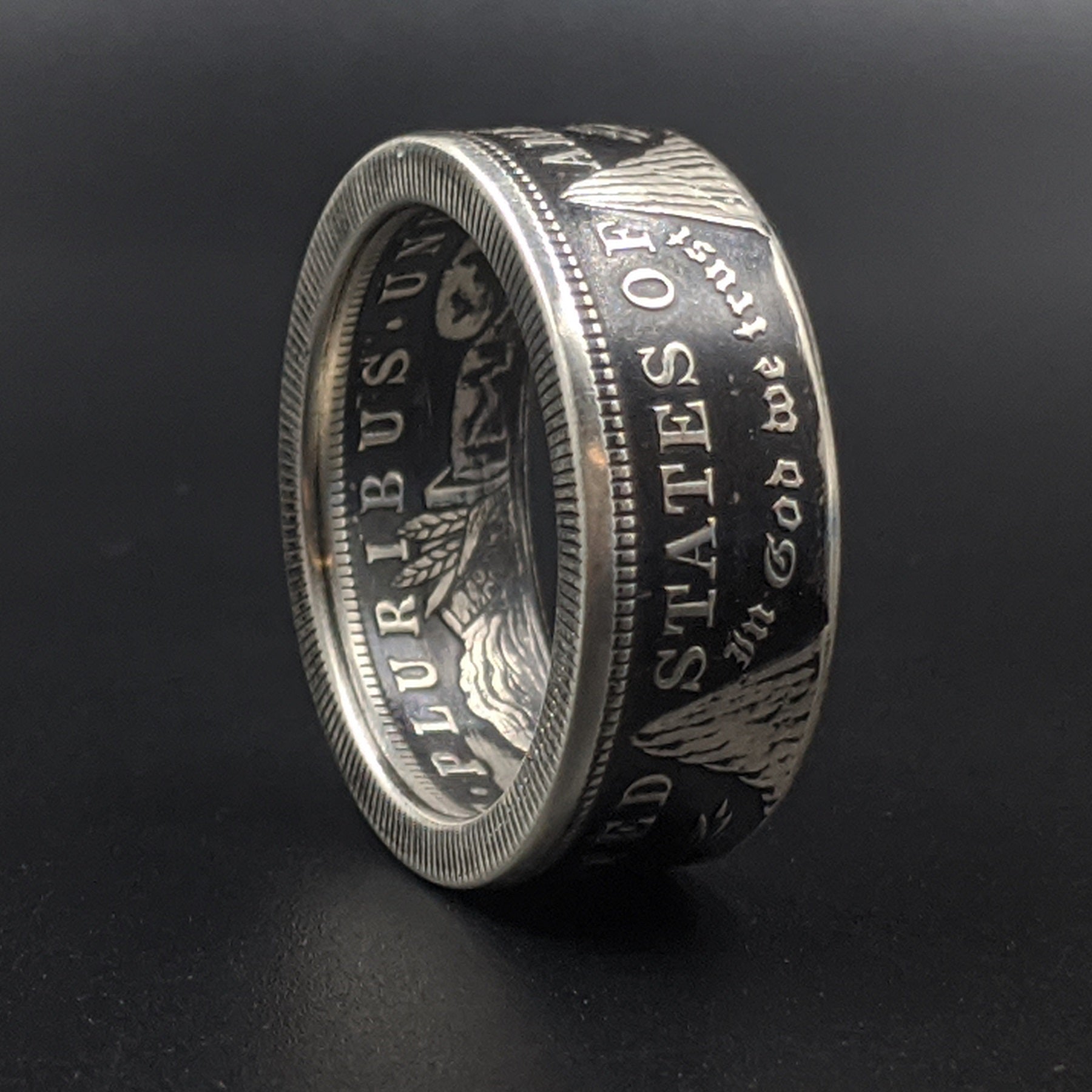 Morgan Silver Dollar Coin Rings | Veteran owned and made in the USA ...