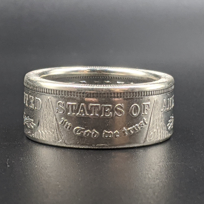 Morgan Silver Dollar Coin Rings | Veteran owned and made in the USA ...