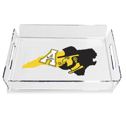 Appalachian State Mountaineers  -  Yosef Logo Decorative Serving Tray Image 1
