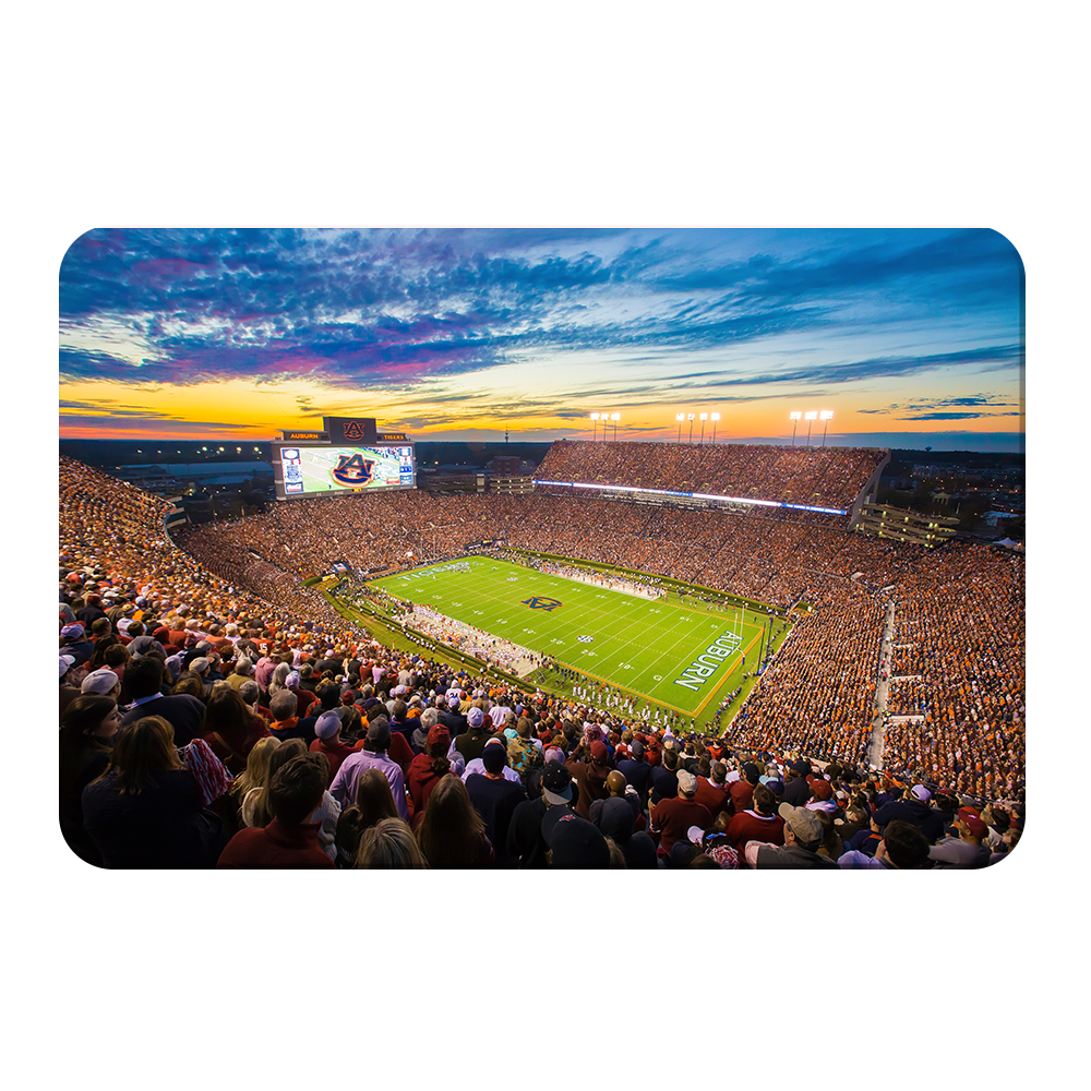 Auburn Tigers - Sunset over Jordan-Hare 