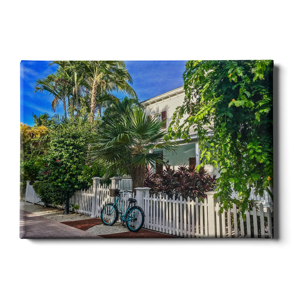 Destination Key West Paradise Island Canvas Photo Print College Wall Art