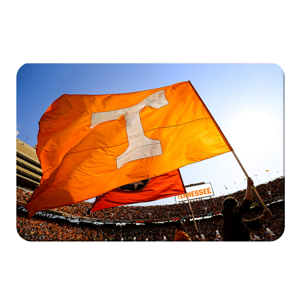 Tennessee Volunteers T Flags College Wall Art