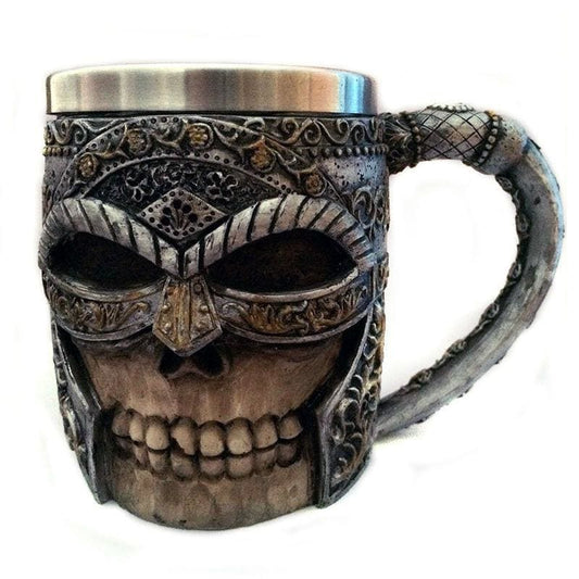 Arola Viking Axe Mug, Stainless Steel Horn Skull Beer Cup, Viking Warrior  Skull Mug Tankard, Drinkin…See more Arola Viking Axe Mug, Stainless Steel