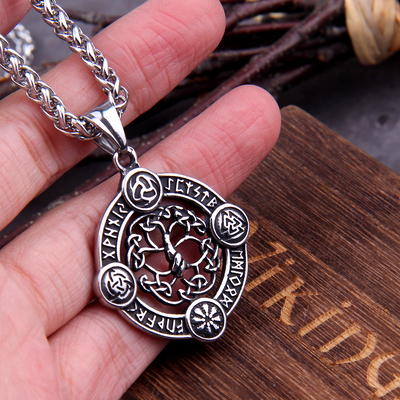 Viking Necklace <br> Nordic symbols