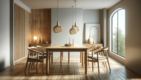 oak is a popular choice for dining suites in NZ