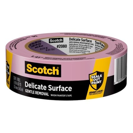 Scotch® Paint Masking Tape, 231, tan, 1.4 in x 60 yd (36 mm x 55 m